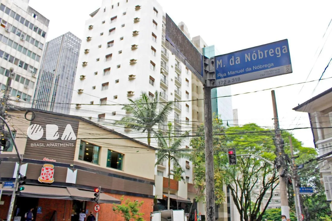 아파트 Oba 105 Apartamento Avenida Paulista 상파울루 브라질